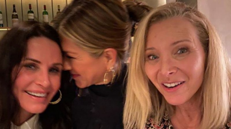 Courteney Cox, Jennifer Aniston e Lisa Kudrow (Foto: Instagram / Reprodução)