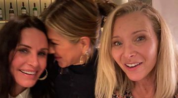 Courteney Cox, Jennifer Aniston e Lisa Kudrow (Foto: Instagram / Reprodução)