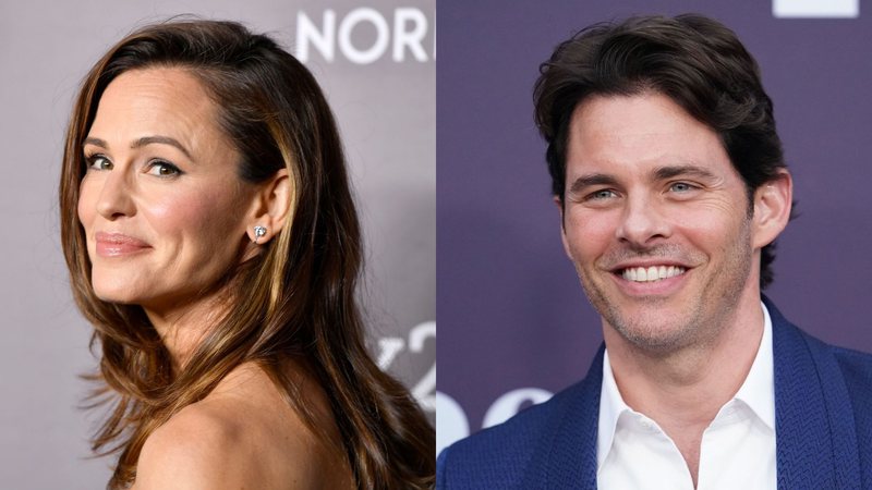 Jennifer Garner (Foto: Frazer Harrison / Getty Images) / James Marsden (Foto: Reprodução / Twitter)