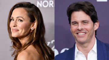 Jennifer Garner (Foto: Frazer Harrison / Getty Images) / James Marsden (Foto: Reprodução / Twitter)