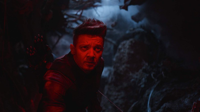 Jeremy Renner como Gavião Arqueiro em Vingadores: Ultimato (Foto:Reprodução/ Marvel)