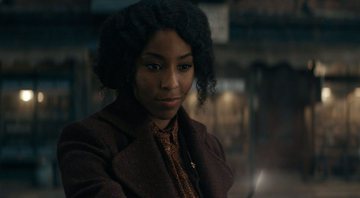 Jessica Williams como Eulalie 'Lally' Hicks em Os Segredos de Dumbledore (Foto: Divulgação/ Warner Bros.)