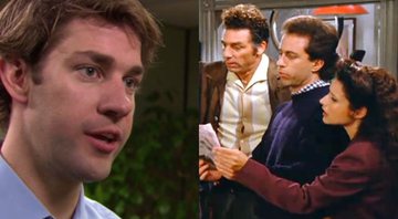 Jim Halpert em The Office (Foto: Reprodução) | Seinfeld (Foto: Reprodução)