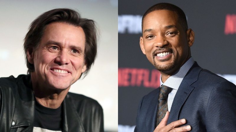 Jim Carrey (Foto: Getty Images / Christopher Polk / Equipe) - Will Smith (foto: AP / Jordan Strauss)