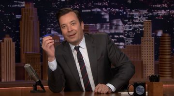 Jimmy Fallon no The Tonight Show (Foto: Reprodução / YouTube)