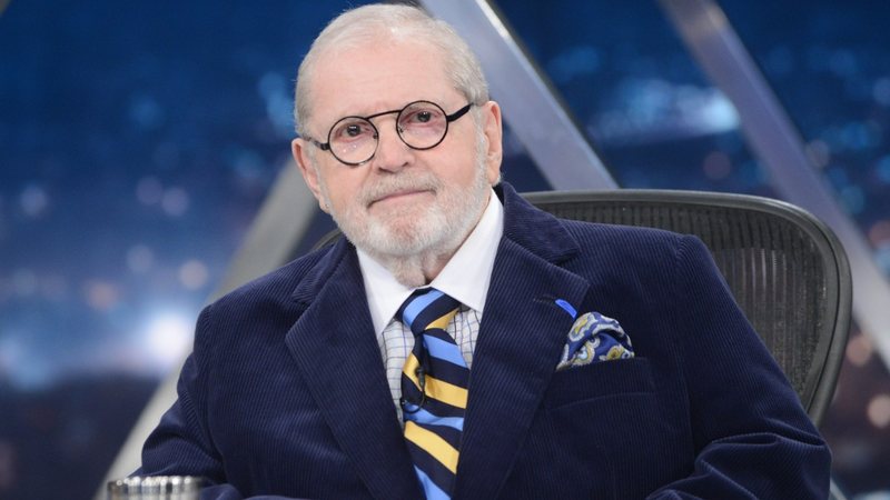 Jô Soares durante seu programa de entrevistas na Globo (Foto: Reprodução)