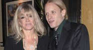 Jo Wood, ex-esposa de Ronnie Wood, e Jamie Wood, filho do casal (Foto: Stephen Shugerman / Getty Images)