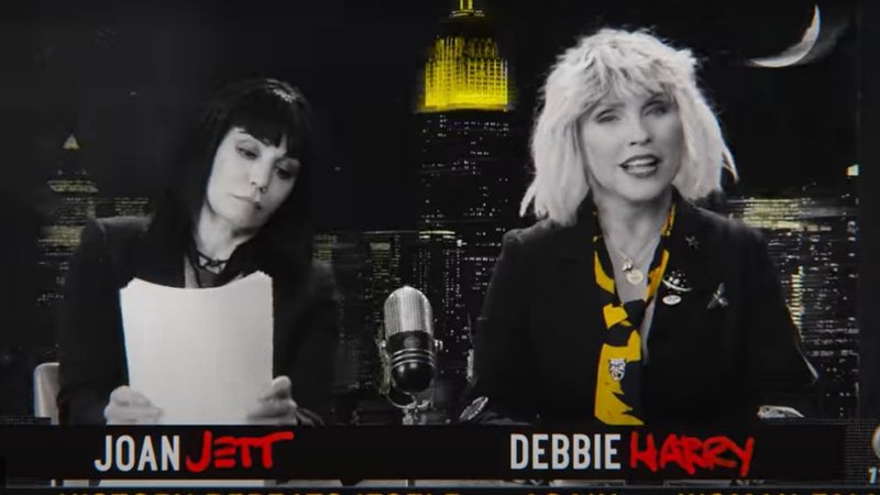 Joan Jett e Debbie Harry (Foto: Reprodução)