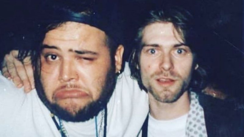 João Gordo e Kurt Cobain (Foto: Instagram / Reprodução)