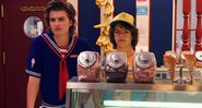 Gaten Matarazzo e Joe Keery em Stranger Things (Foto: Reprodução)