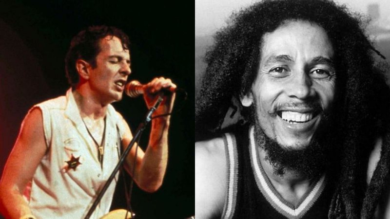 Joe Strummer (Foto: Globe Photos / Media Punch / IPX) e Bob Marley (Foto: Reprodução / Multishow)