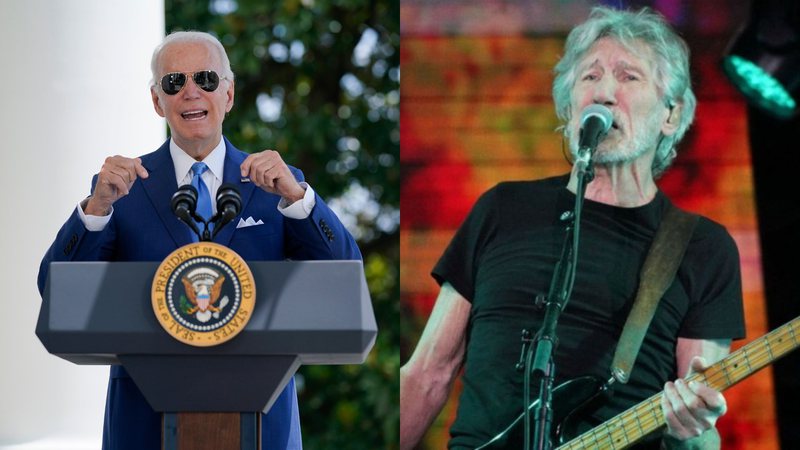 Joe Biden (Foto: Getty Images), Roger Waters (Foto: AP)