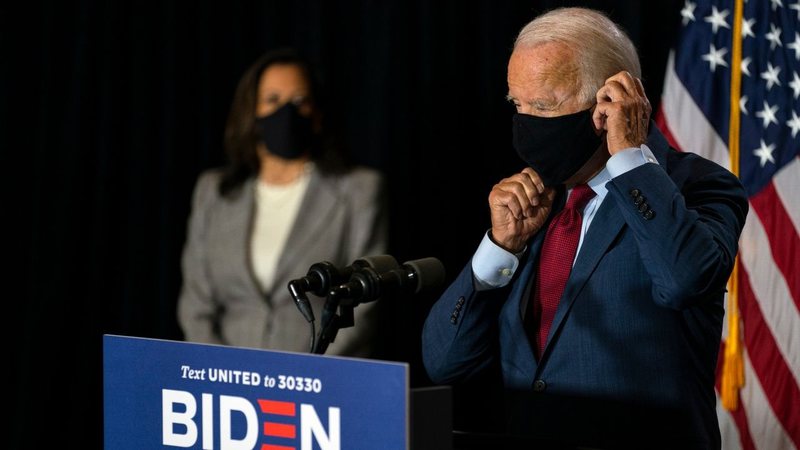 Joe Biden e Kamala Harris (Foto: AP Photo/Carolyn Kaster