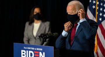 Joe Biden e Kamala Harris (Foto: AP Photo/Carolyn Kaster