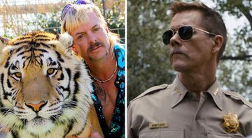 Joe Exotic e Kevin Bacon (Foto: Divulgação)