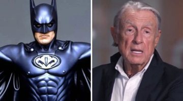 Batman de George Clooney (Foto: Divulgação/Warner Bros.) e Joel Schumacher (Foto: Reprodução/Instagram)