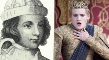 Edward Lancaster e Jack Gleeson como Joffrey (foto: reprodução/ Wikipedia/ HBO)