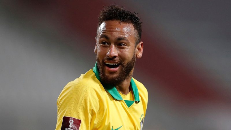 Neymar em jogo do Brasil (Foto: Paolo Aguilar-Pool/Getty Images)