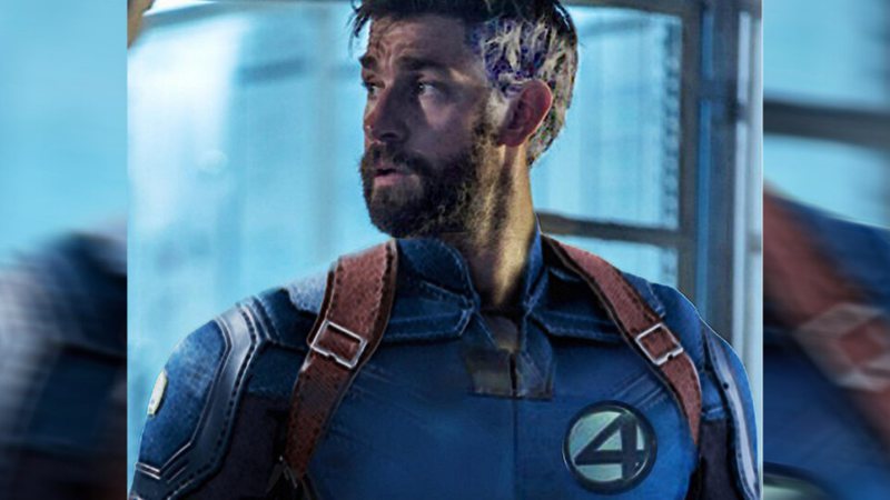 John Krasinski como Reed Richards (foto: Reprodução/ Instagram)