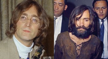 John Lennon (Foto: AP) e Charles Manson (Foto: AP)