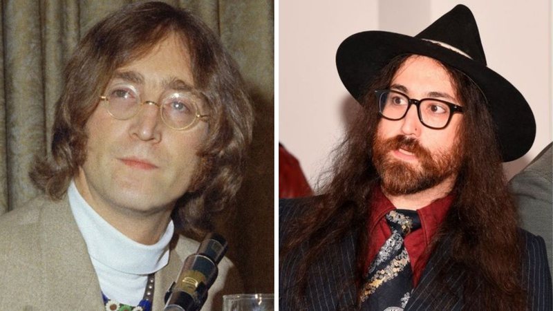 John Lennon (Foto: AP) e Sean Lennon (Foto: Sipa USA via AP)