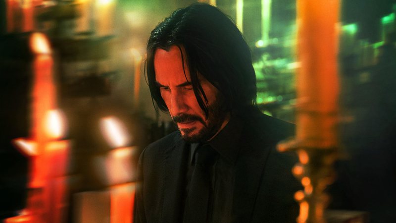 Keanu Reeves na primeira imagem oficial de John Wick 4 (Foto: Divulgação)