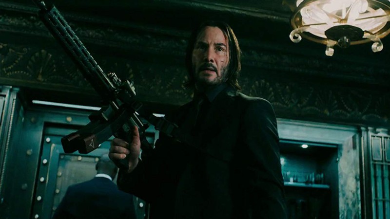 Keanu Reeves em John Wick 3: Parabellum (foto: Reprodução/Lionsgate)