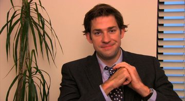 John Krasinski como Jim Halpert em The Office (Foto: Reprodução/NBC)