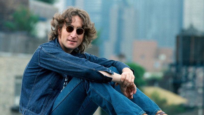 John Lennon em Nova York, foto da mostra de Bob Gruen