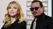 A cantora Courtney Love e o ator Johnny Depp - (Fotos: Getty Images)