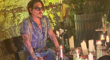 Johnny Depp entra para o Instagram (Foto: Reprodução)