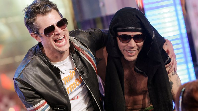 Johnny Knoxville e Steve-O (Foto: Scott Gries / Getty Images)