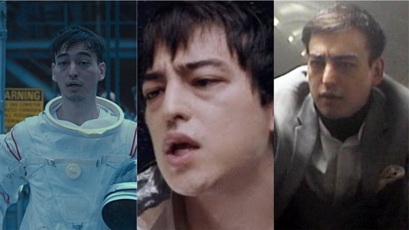 Joji nos clipes de "Gimme Love", "Sanctuary" e Upgrade, respectivamente (Fotos: Reprodução/YouTube)