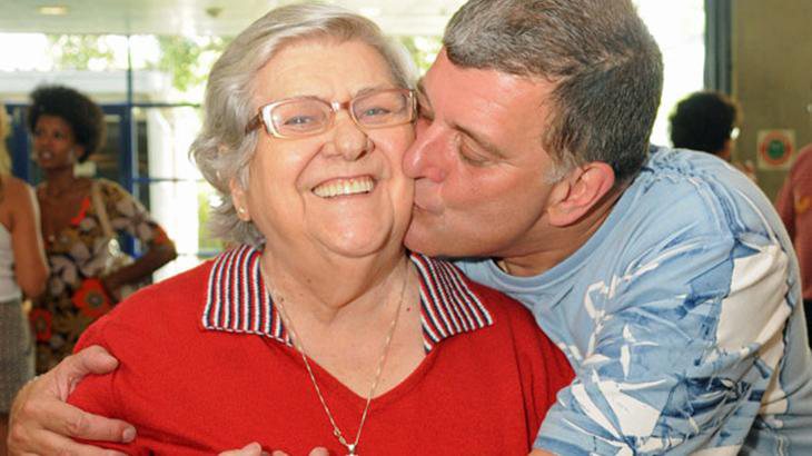 Hilda Rebello e Jorge Fernando (Foto: Reprodução)