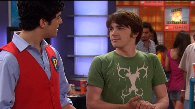 Josh Peck e Drake Bell em Drake & Josh (Foto:Reprodução/Nickelodeon)