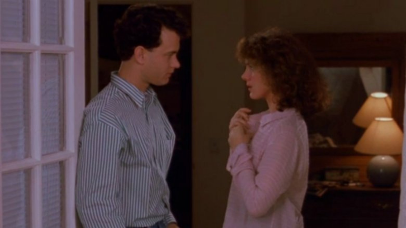 Tom Hanks como Josh e Elizabeth Perkins como Susan em Quero Ser Grande (Foto: Reprodução)