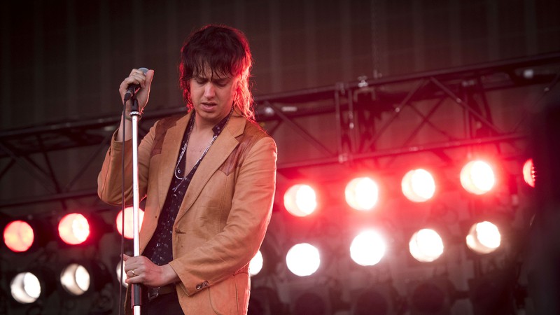 Julian Casablancas, vocalista dos Strokes (Foto:Press Association/AP Images)