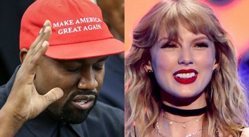 Kanye West (foto: Getty Images/ Oliver Contreras) | Taylor Swift (Foto de Evan Agostini / Invision / AP)