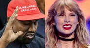 Kanye West (foto: Getty Images/ Oliver Contreras) | Taylor Swift (Foto de Evan Agostini / Invision / AP)