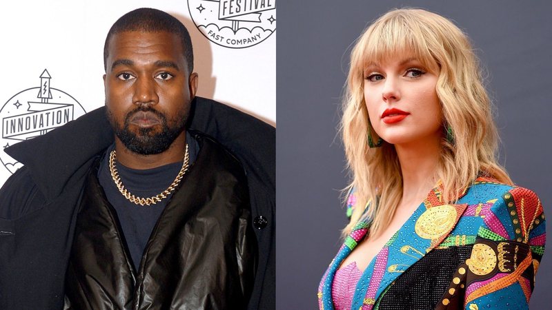 Kanye West e Taylor Swift (Foto: Getty Images)