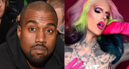 Kanye West (Getty Images/ Vivien Killiea)/ Jeffree Star (reprodução/ Instagram)