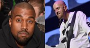 Montagem de Kanye West (foto: Getty Images/ Vivien Killiea) e Shavo Odadjian (Foto: John Shearer/AP)