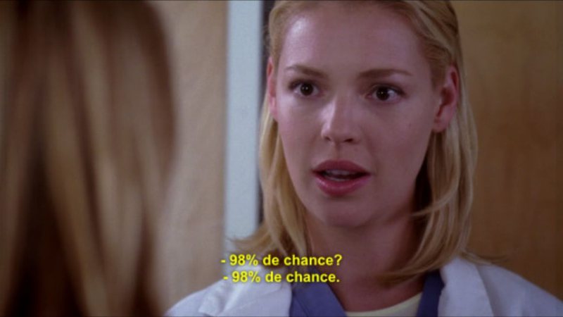 Katherine Heigl no papel de Izzie Stevens em Grey's Anatomy (Foto: Reprodução)