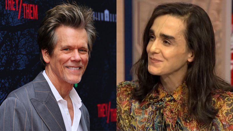 Kevin Bacon (Foto: Theo Wargo/Getty Images) e Darwin del Fabro (Foto: NY1 Photo)