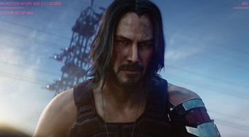 Keanu Reeves no game Cyberpunk 2077 (Foto:Reprodução)