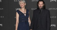 Keanu Reeves e Alexandra Grant (Foto: Sthanlee B. Mirador / AP)