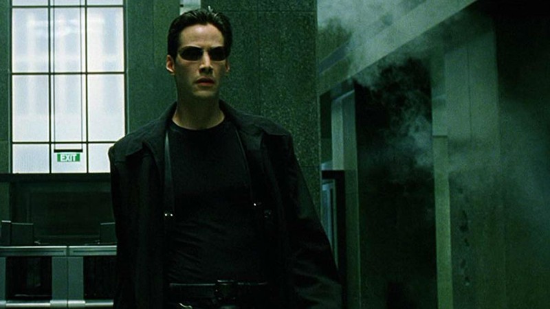 Keanu Reeves como Neo em Matrix (Foto:Reprodução)