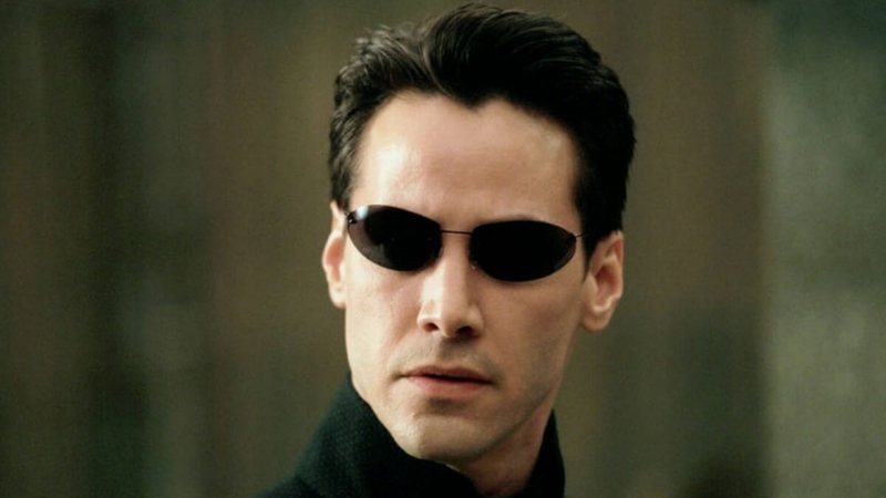 Keanu Reeves em Matrix (Foto: Divulgação)