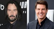 Keanu Reeves (Foto: Evan Agostini Invision / AP) e Tom Cruise (Foto: Jamie McCarthy/Getty Images)