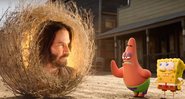 Keanu Reeves em Bob Esponja (Foto: Reprodução/Youtube)